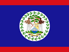 Belize vlag