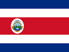 Costa Rica vlag