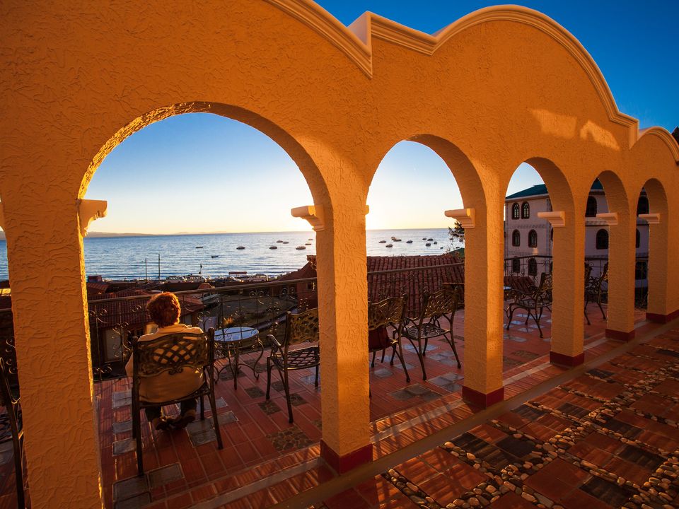 Hotel Rosario uitzicht