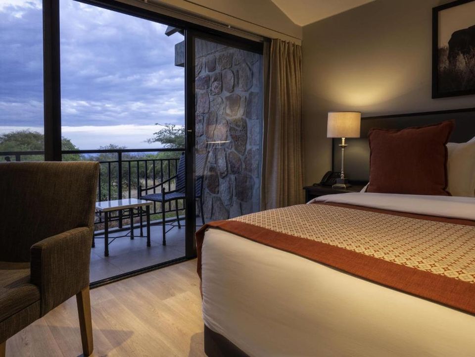 Hotel Rondreis Rwanda Akagera Game Lodge National Park savanne
