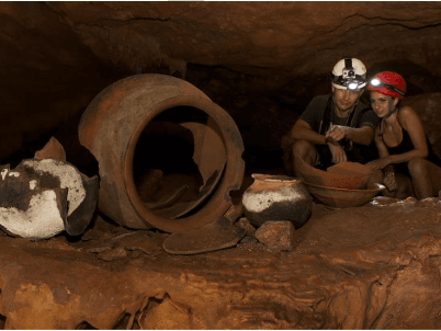 Rondreis belize atm grotten