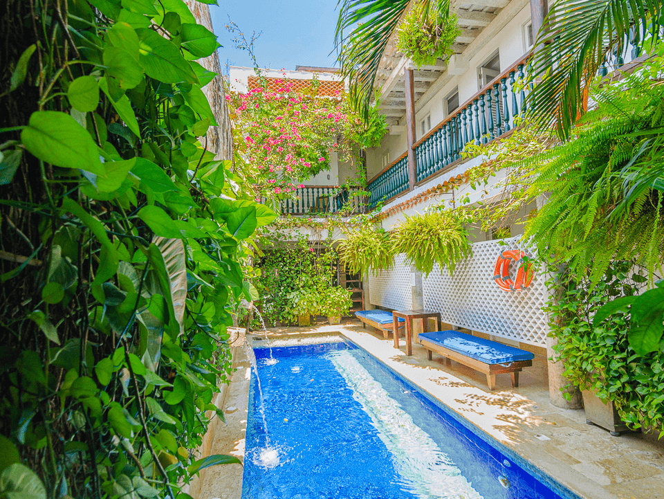 Rondreis colombia cartagena casapizarro hotel