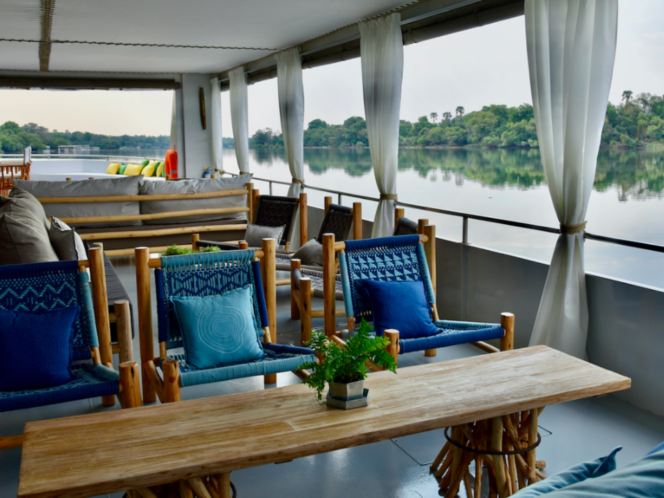 Sunset cruise luxury deck