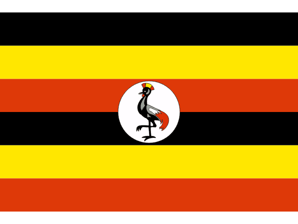 Uganda vlag