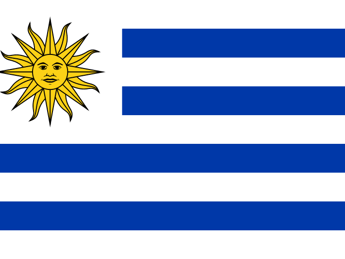 Uruguay vlag