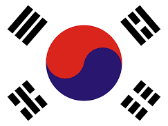 Zuid Korea vlag