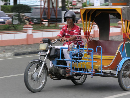 becak