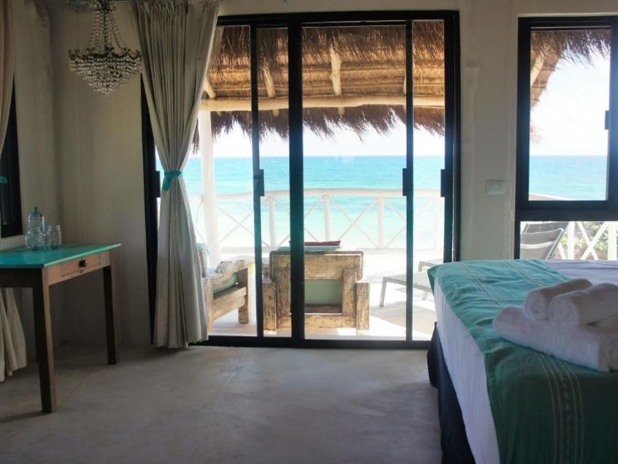 punta piedra beach posada tulum