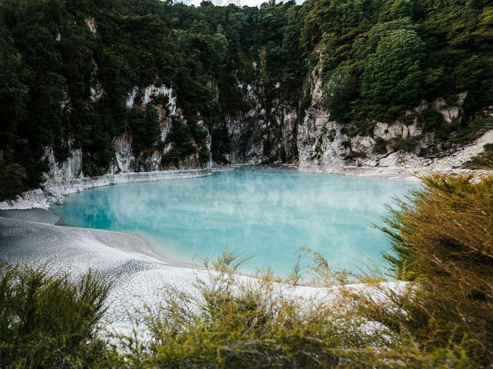 rondreis nieuw zeeland rotorua volcanic valley excursie waimangu volcanic valley walk