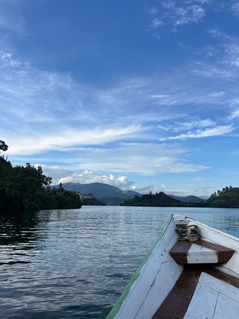 Rondreis Rwanda Lake Kivu boattour boottocht vissersboten