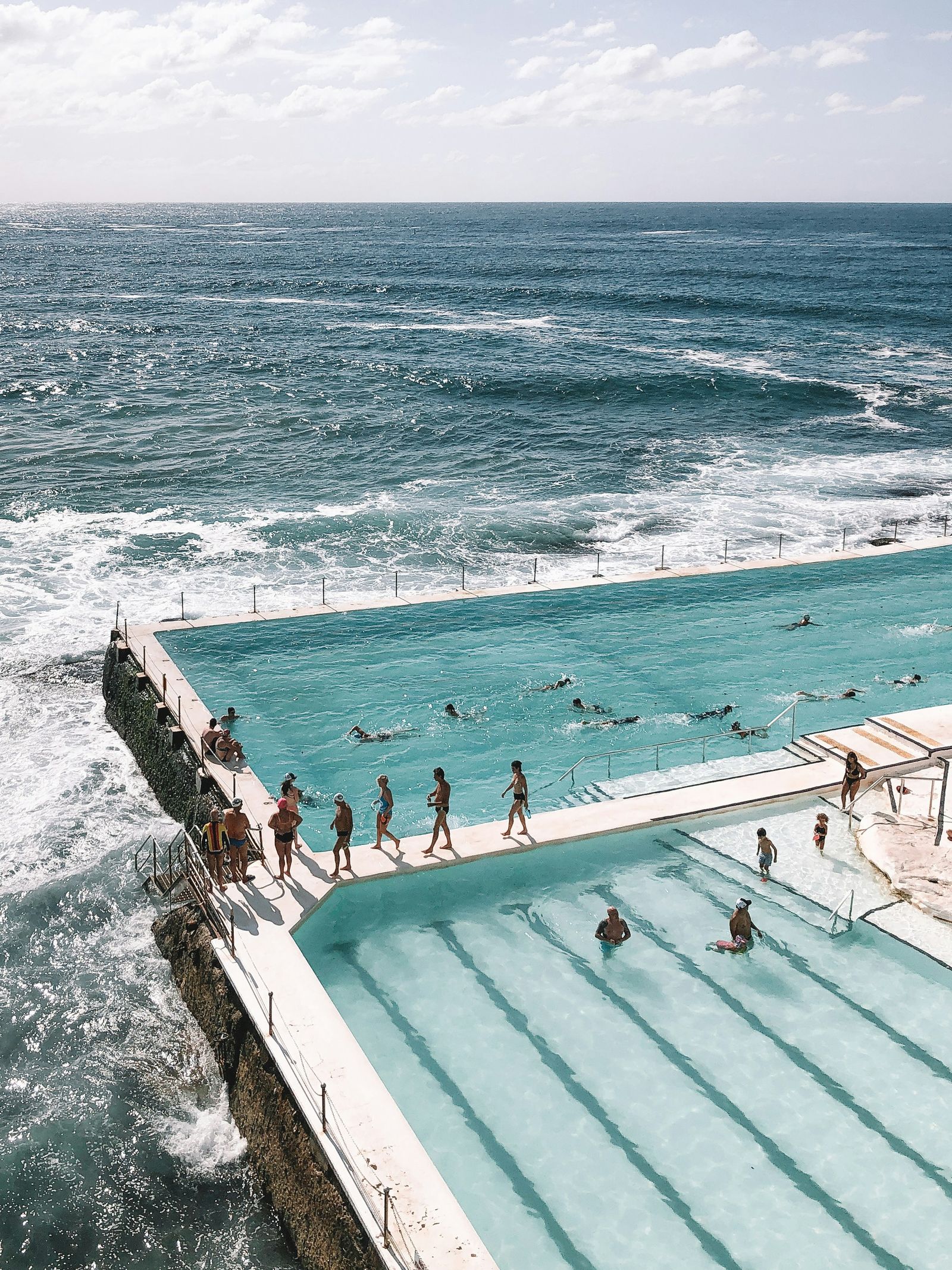 Rondreis Australie Sydney Bondi beachpool