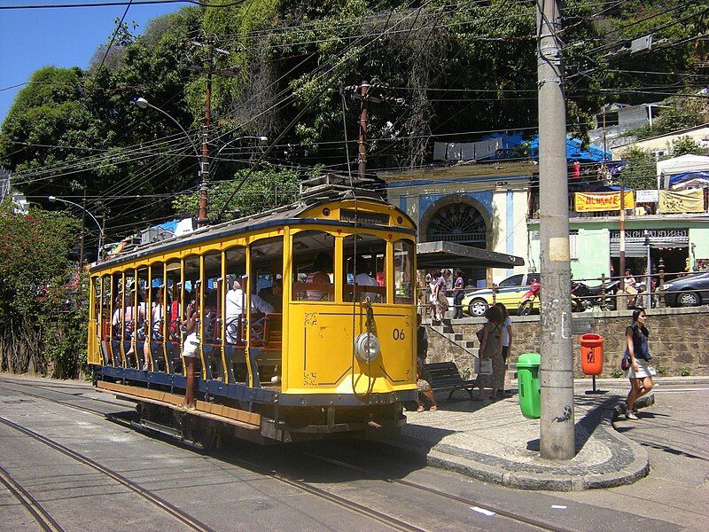 Rondreis Brazilie Rio de Janeiro Tram