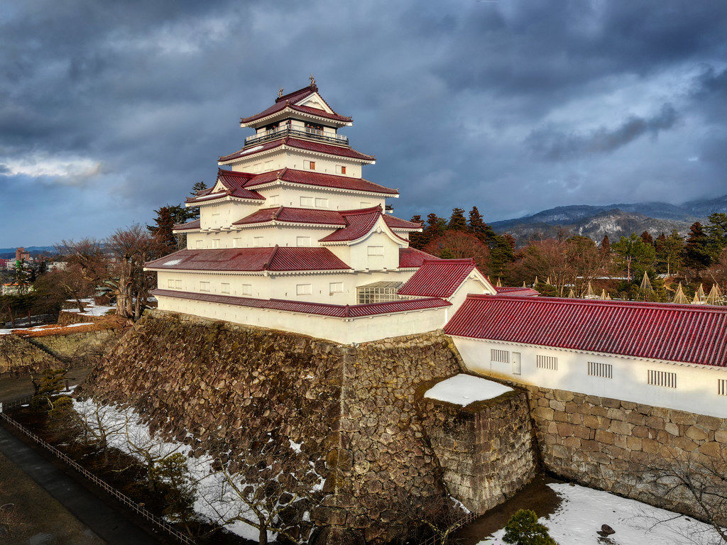 Rondreis Japan Aizuwakamatsu Kasteel