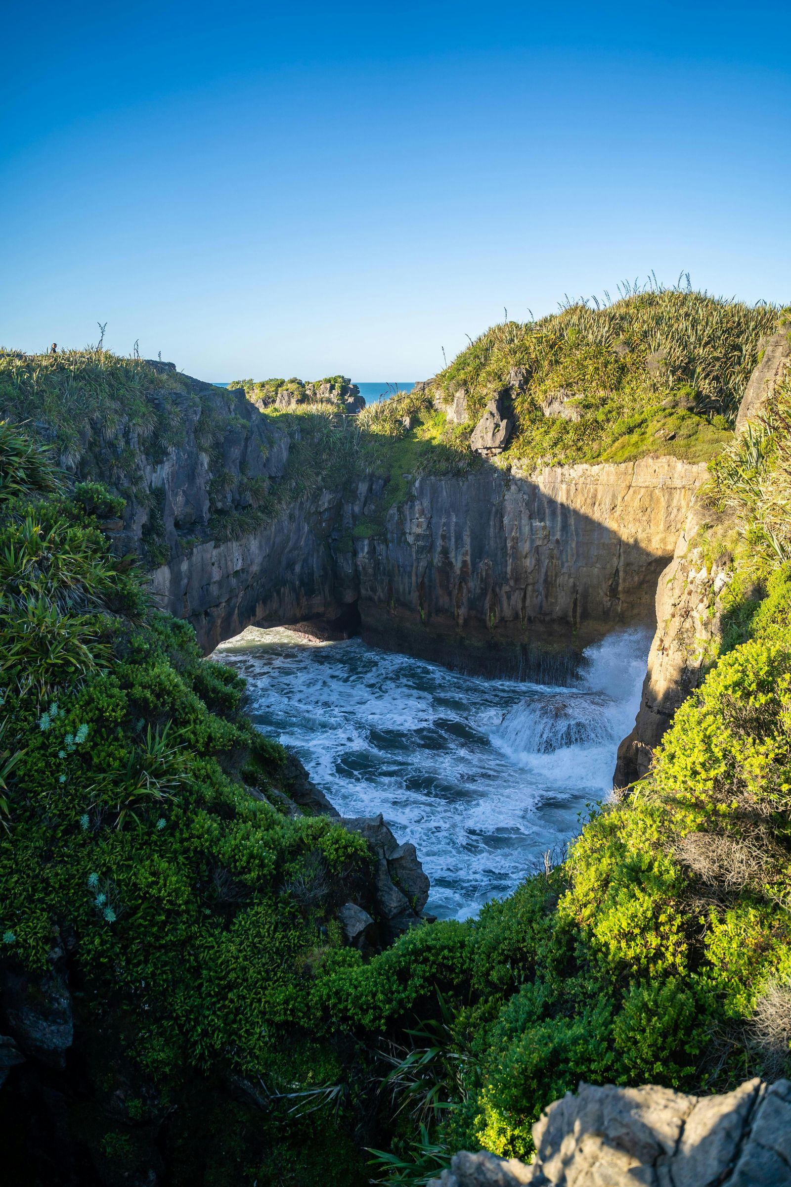 Rondreis Nieuw Zeeland Punakaiki pancake rocks