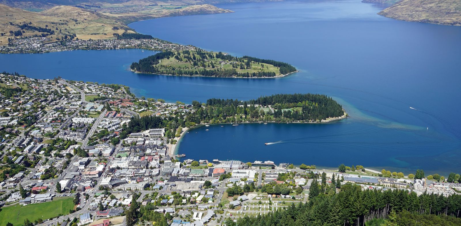 Rondreis Nieuw Zeeland Queenstown Lake wakatipu