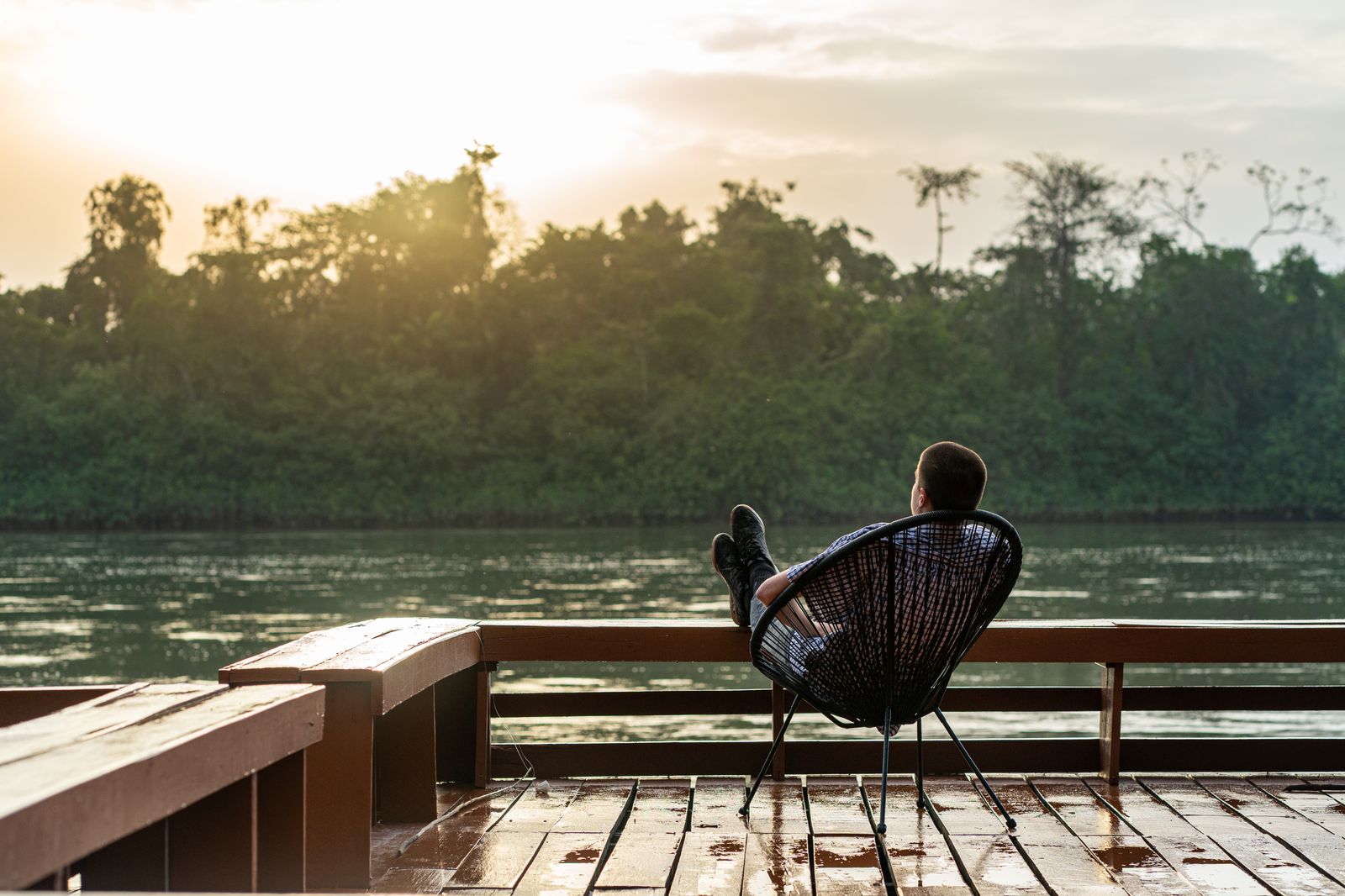 Rondreis Suriname Seliba chillen