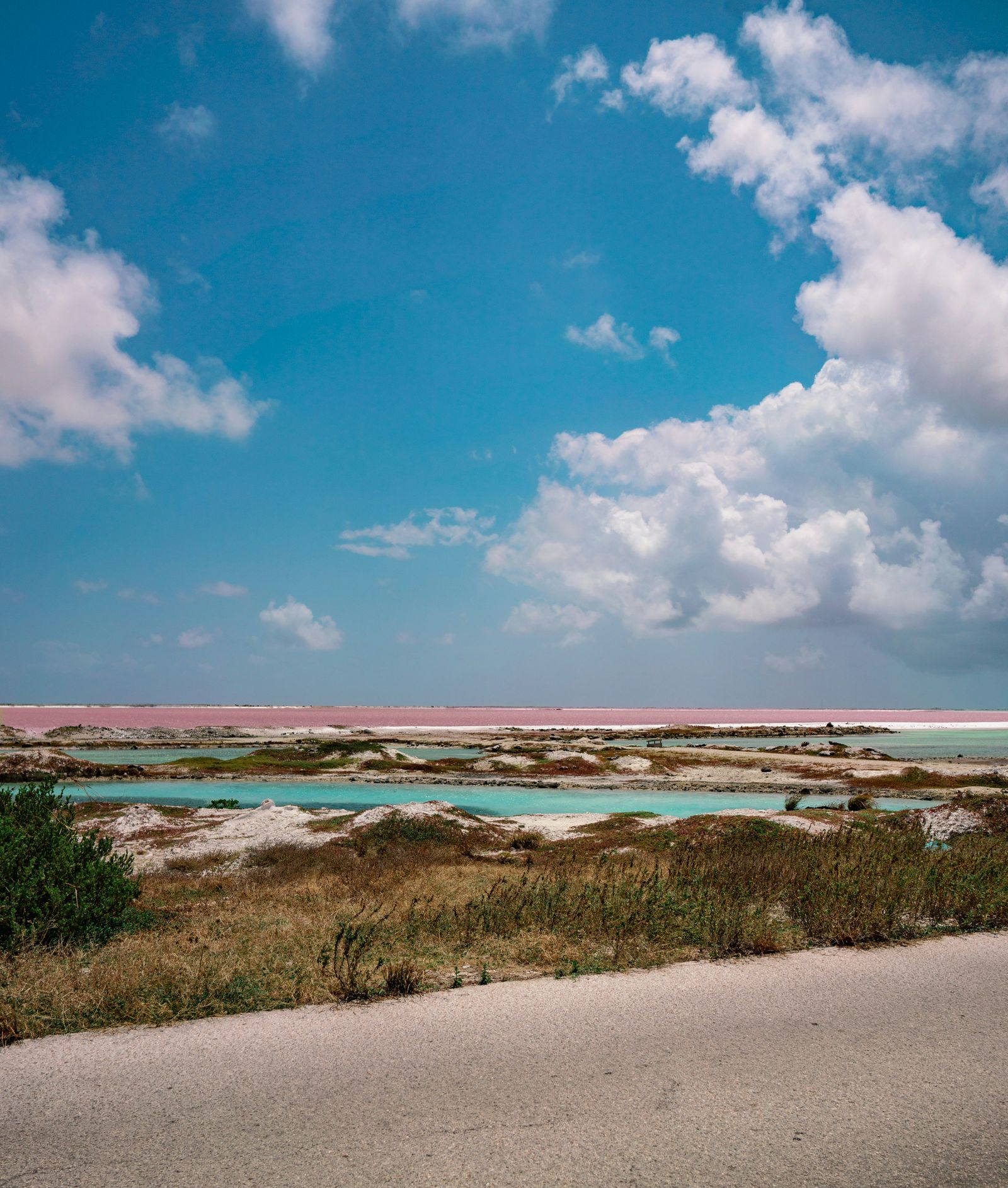Rondreis Suriname  ABC Bonaire zoutpannen