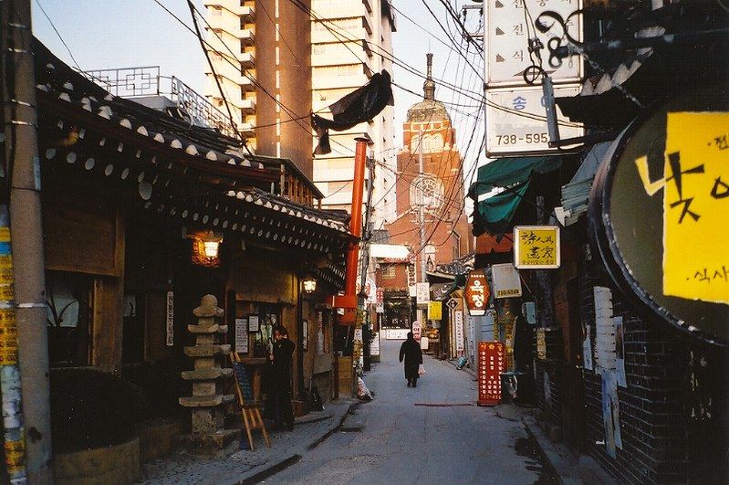 Rondreis Zuid Korea Seoul Straatbeeld