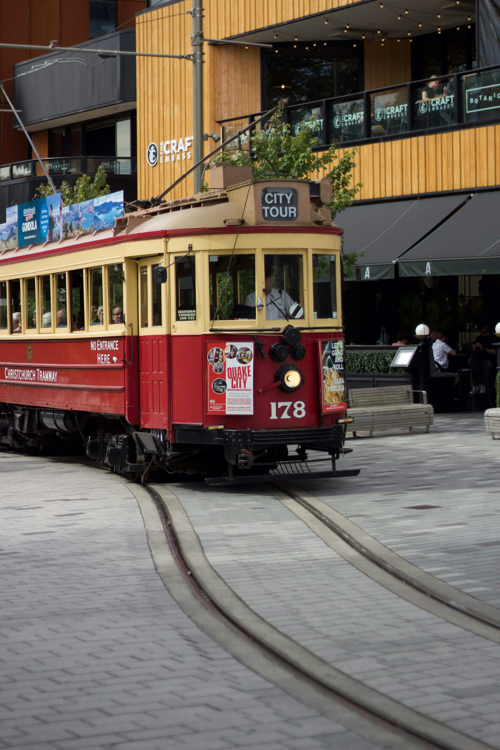 Rondreiz Nieuw Zeeland Christchurch tram