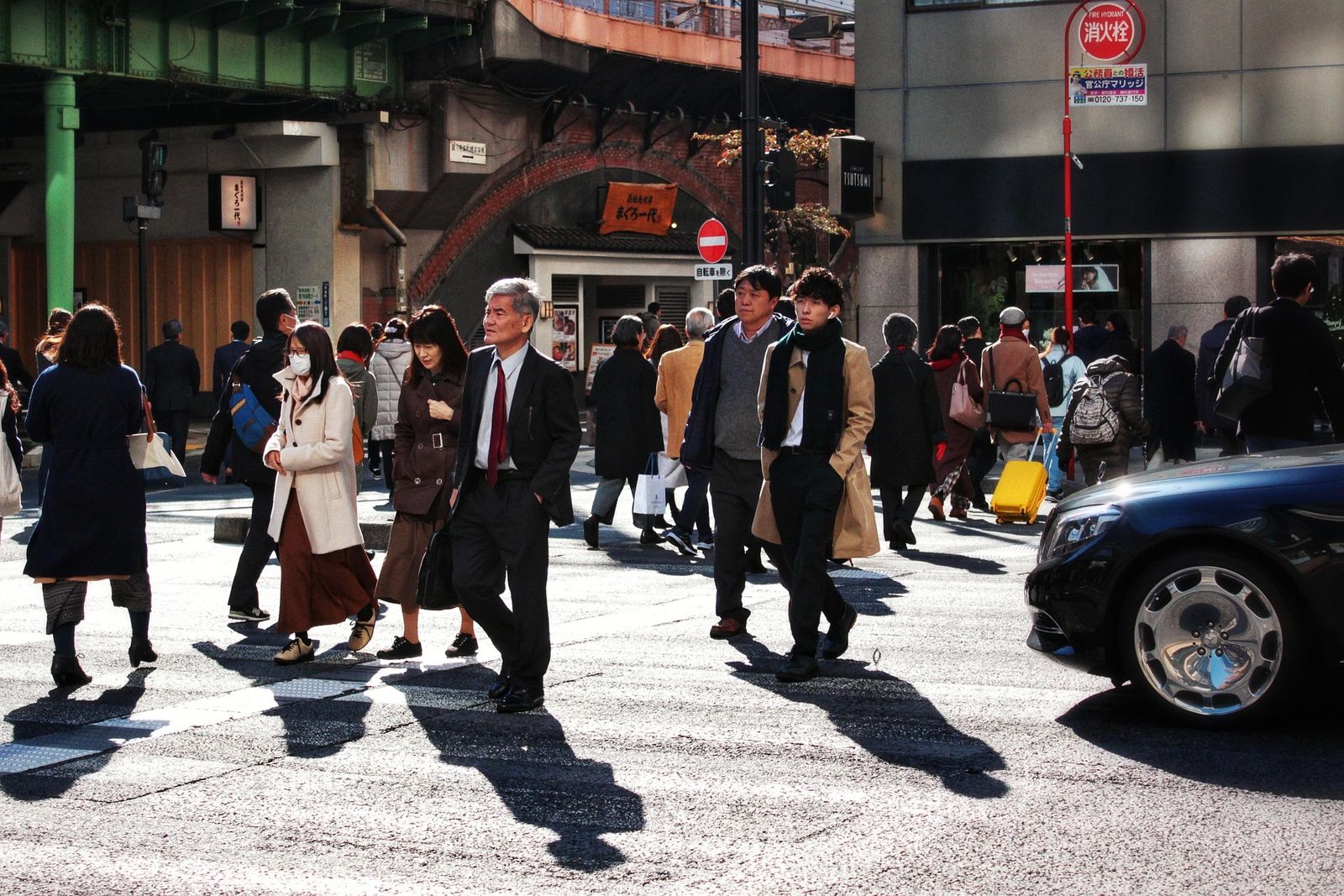 Rondreizen Japan   Tokyo   Mensen op straat