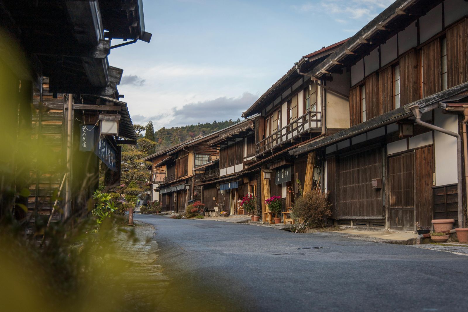 Rondreizen Japan   Tsumago   Traditioneel straatbeeld