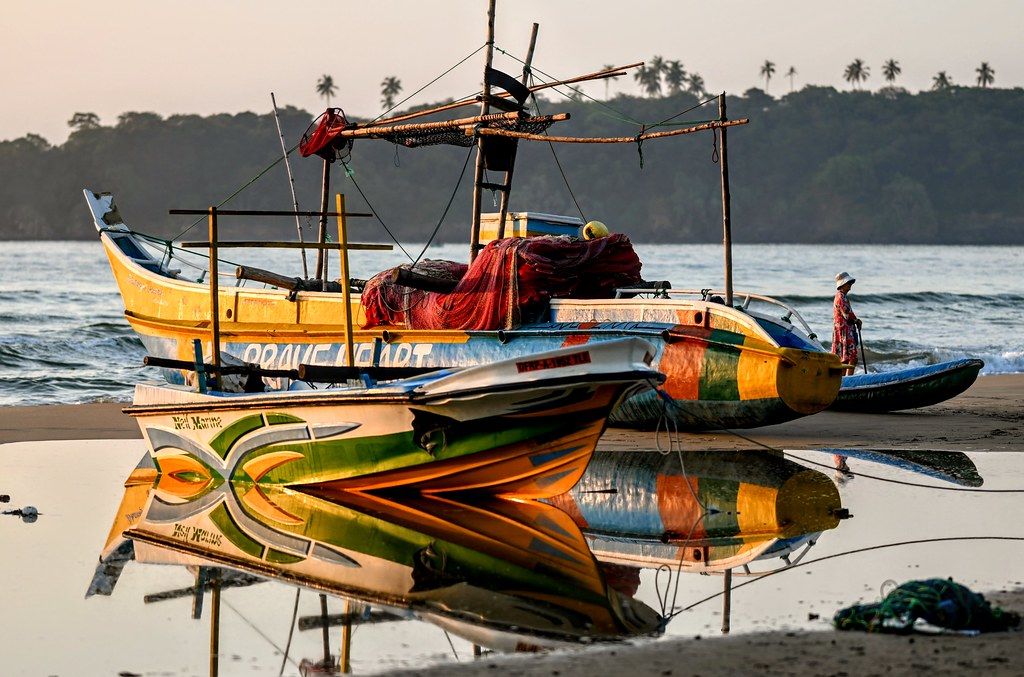 srilanka vissersboot