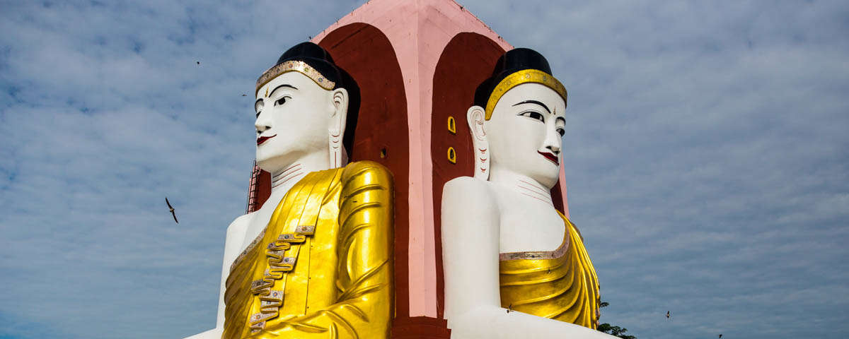 kyaik pun buddha myanmar l