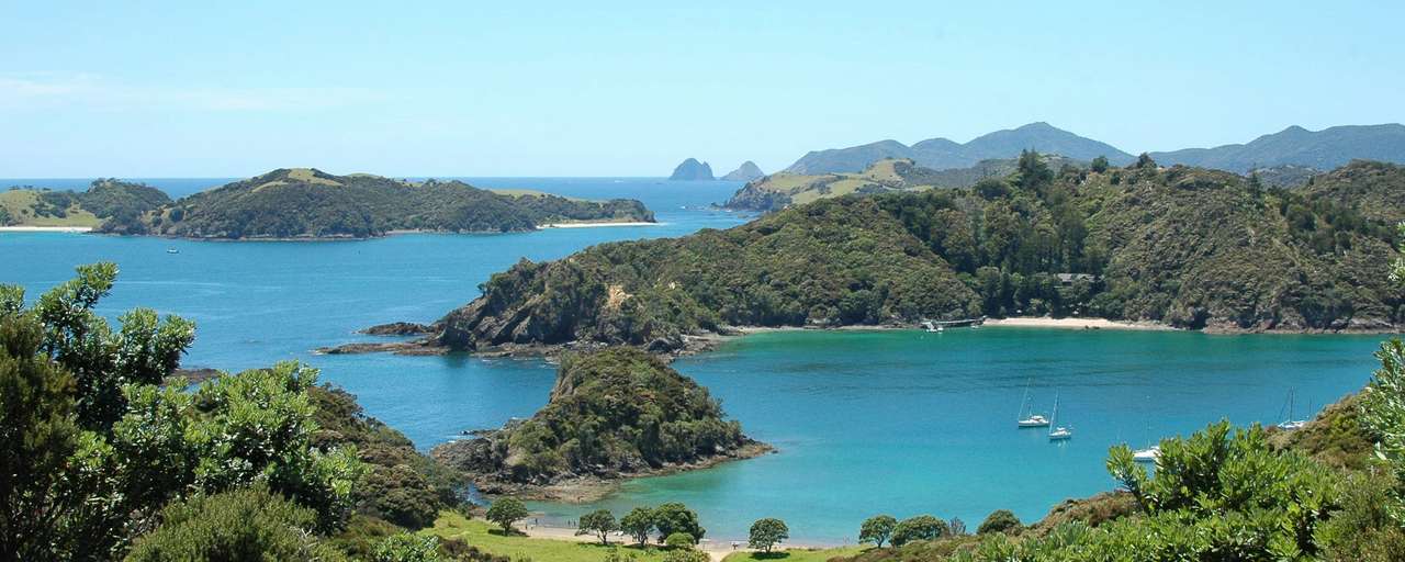 Rondreis Nieuw Zeeland Bay of Islands baai