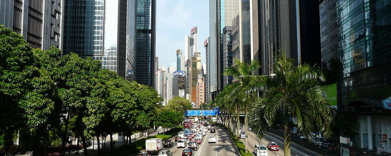 Rondreis Nieuw Zeeland China Hong Kong centrum verkeer