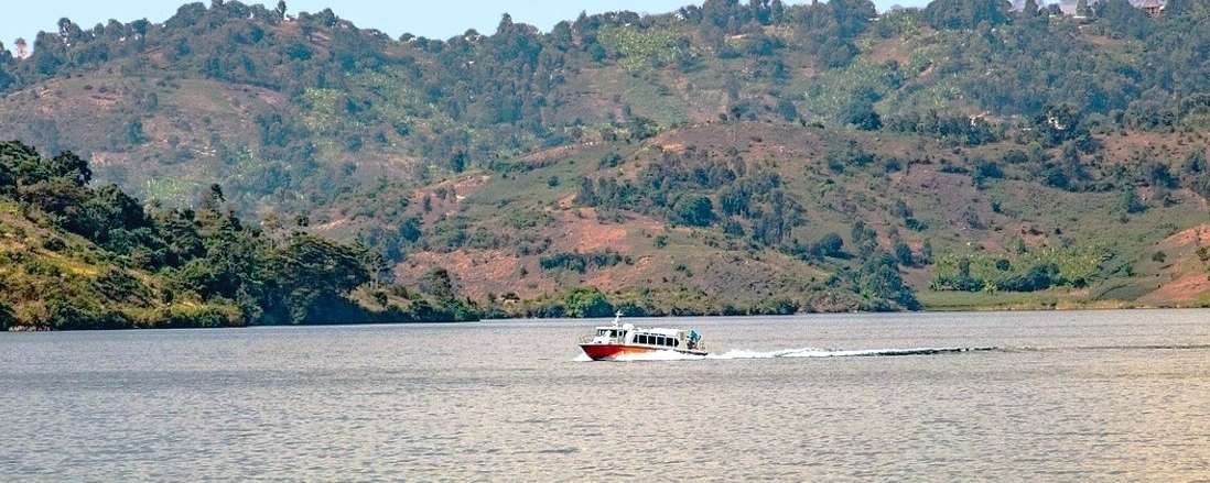Rondreis Rwanda lake kivu Kivumeer boot tour