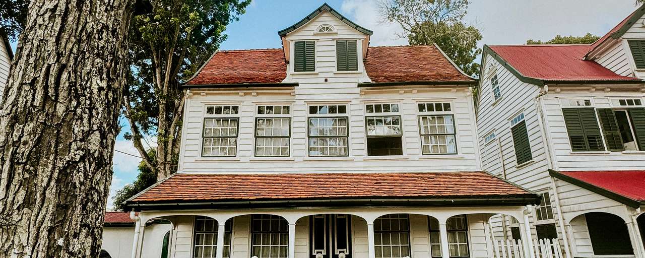 Rondreis Suriname Paramaribo Koloniale woning