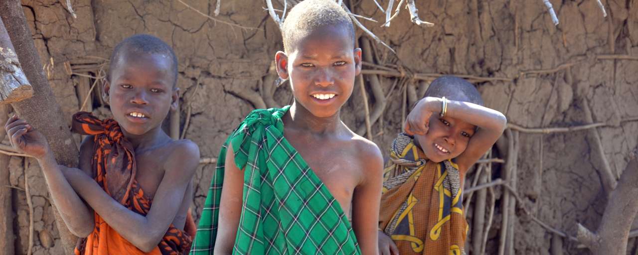 Rondreis Tanzania Lake Eyasi Kinderen